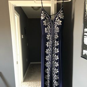 Soieblu Navy Blue Formal Dress - Small